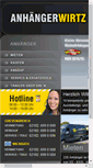 Mobile Screenshot of anhaenger-wirtz.de